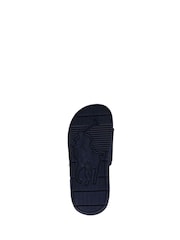 Polo Ralph Lauren Navy Kids Fairview Sliders - Image 5 of 10