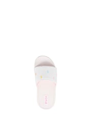 Polo Ralph Lauren White Kids Fairview Sliders - Image 5 of 10