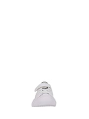 Polo Ralph Lauren White Glitter Kids Ryley PS Touch Fasten Strap Trainers - Image 6 of 8