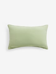 Pink/Green Printed Lovebirds Cushion - Image 4 of 5