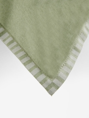 Sage Green Floral Vase Cushion - Image 5 of 5