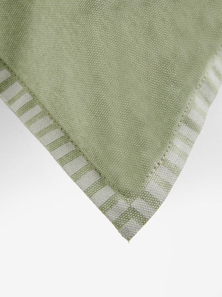 Sage Green Floral Vase Cushion - Image 5 of 5