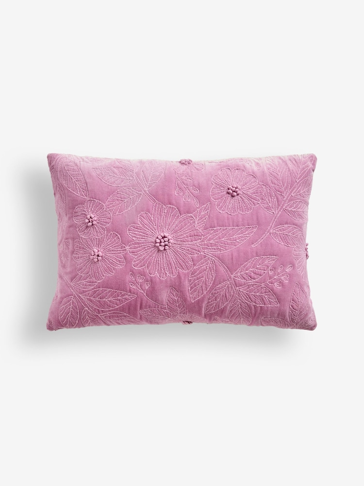 Coussin Fleuri matelassé - Image 3 of 5