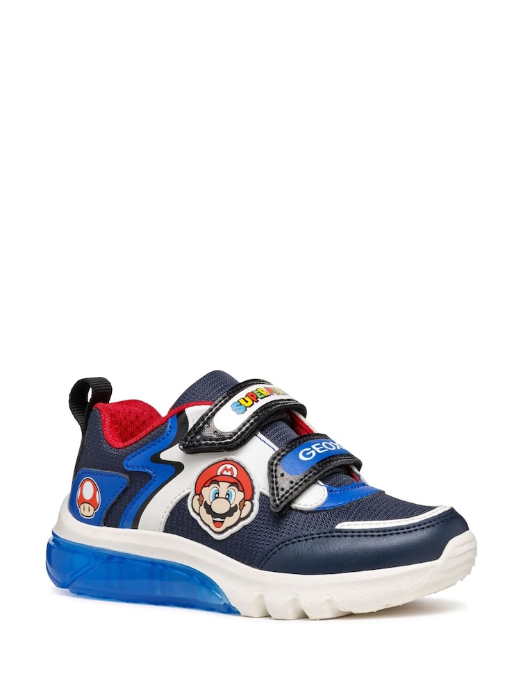 Geox Blue J Ciberdron E Sneakers - Image 1 of 4