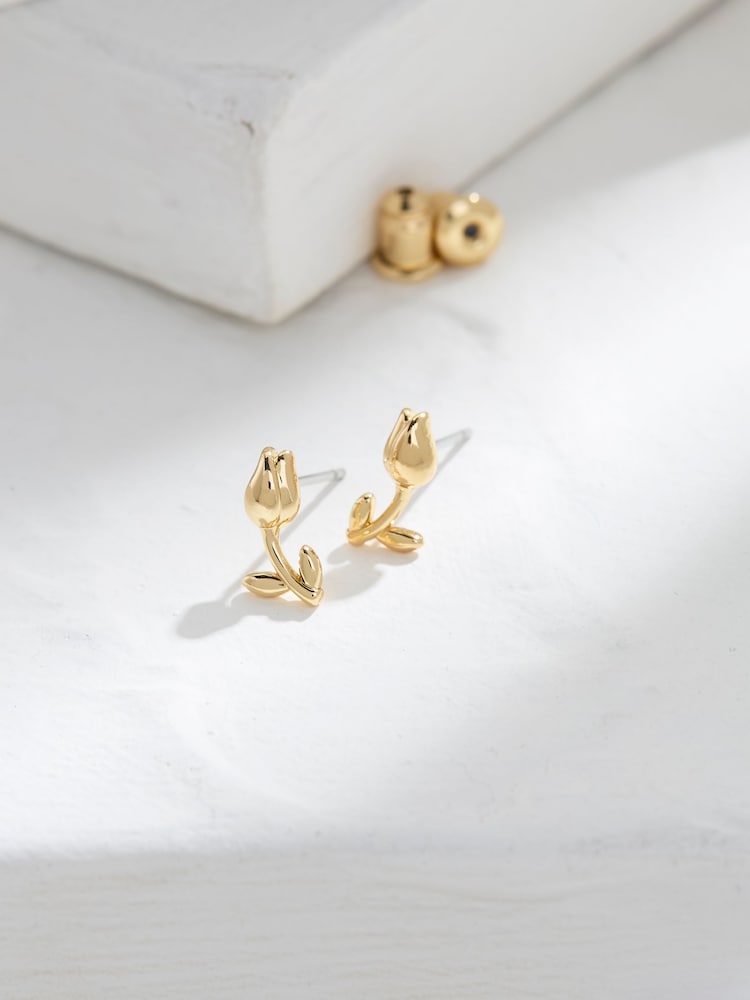 Boucles d’oreilles FatFace Tulip - Image 2 of 2