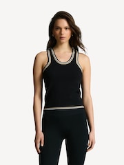 The Upside Black Mimi Knit Tank - Image 1 of 6