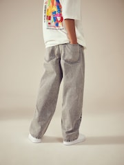 Grey Wide Fit Authentic 100% Cotton Jeans (3-16yrs) - Image 2 of 5