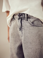 Grey Wide Fit Authentic 100% Cotton Jeans (3-16yrs) - Image 5 of 5