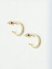 FatFace White Enamel Daisy Stud Earrings - Image 2 of 2