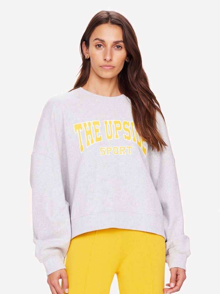 The Upside Grey Harbor Paloma Crew Jumper - Image 1 of 5