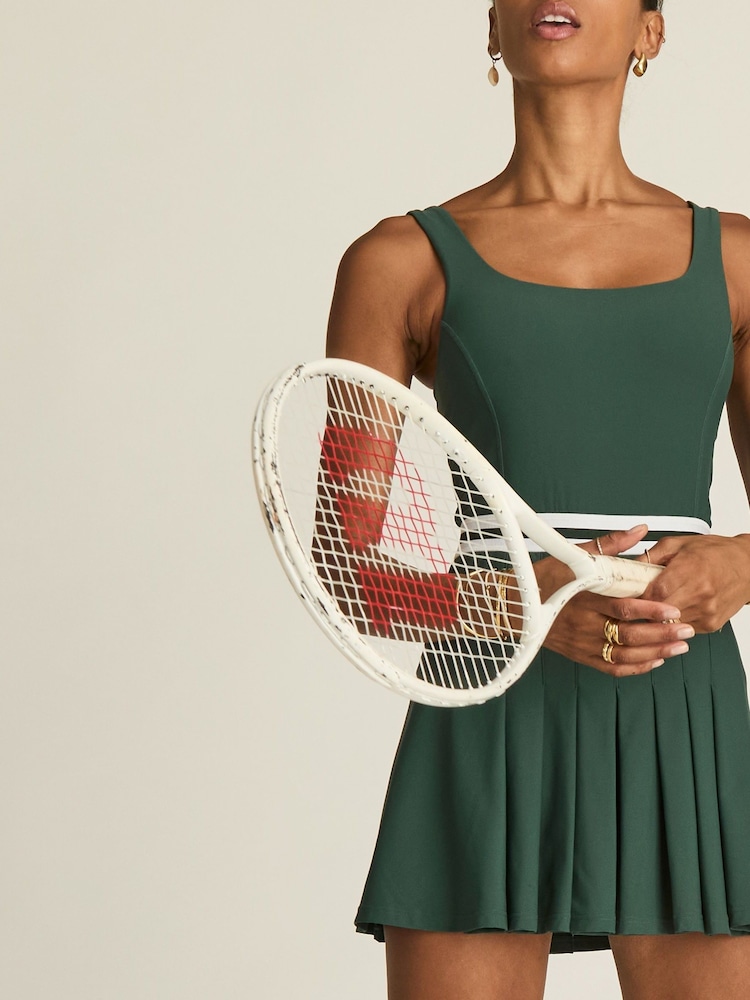 The Upside Green Peached Lucette Plea Dress - Image 12 of 12 The Upside Green Peached Lucette Plea Dress - Image 12 of 12
