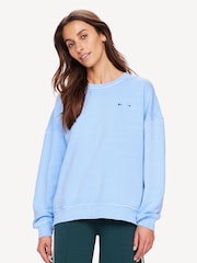 The Upside Blue One Love Club Coolum Crew Jumper - Image 1 of 5