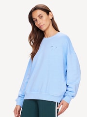 The Upside Blue One Love Club Coolum Crew Jumper - Image 4 of 5