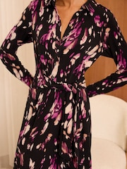 Chemise de robe mi-longue Love & Roses Cravate - Image 2 of 4