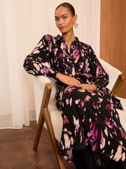 Chemise de robe mi-longue Love & Roses Cravate - Image 4 of 4