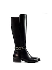 Lunar Cathy Black Long Boots - Image 3 of 10