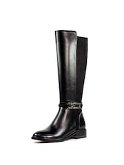 Lunar Cathy Black Long Boots - Image 4 of 10