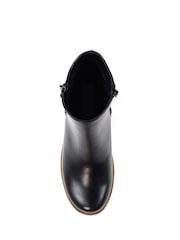 Lunar Cathleen Black Wedge Boots - Image 5 of 7