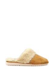 Коричневый - Lunar Lazy Dogz Aphrodite Mule Slippers - Image 2 of 7