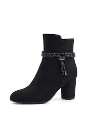Lunar Fonda Black Ankle Boots - Imagen 4 de 9