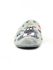 Lunar Grey Lazy Dogz Euphoria Grey Slippers - Image 4 of 6