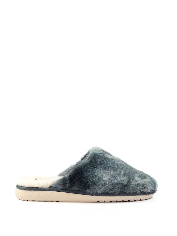Lunar Lazy Dogz Salla Fluffy Mule Slippers - Image 3 of 7
