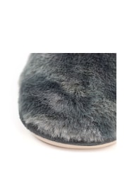 Lunar Lazy Dogz Salla Fluffy Mule Slippers - Image 7 of 7