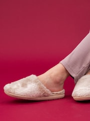Lunar Lazy Dogz Salla Fluffy Mule Slippers - Image 1 of 7