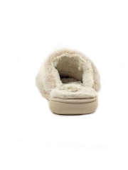 Lunar Lazy Dogz Salla Fluffy Mule Slippers - Image 4 of 7