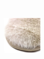 Lunar Lazy Dogz Salla Fluffy Mule Slippers - Image 6 of 7