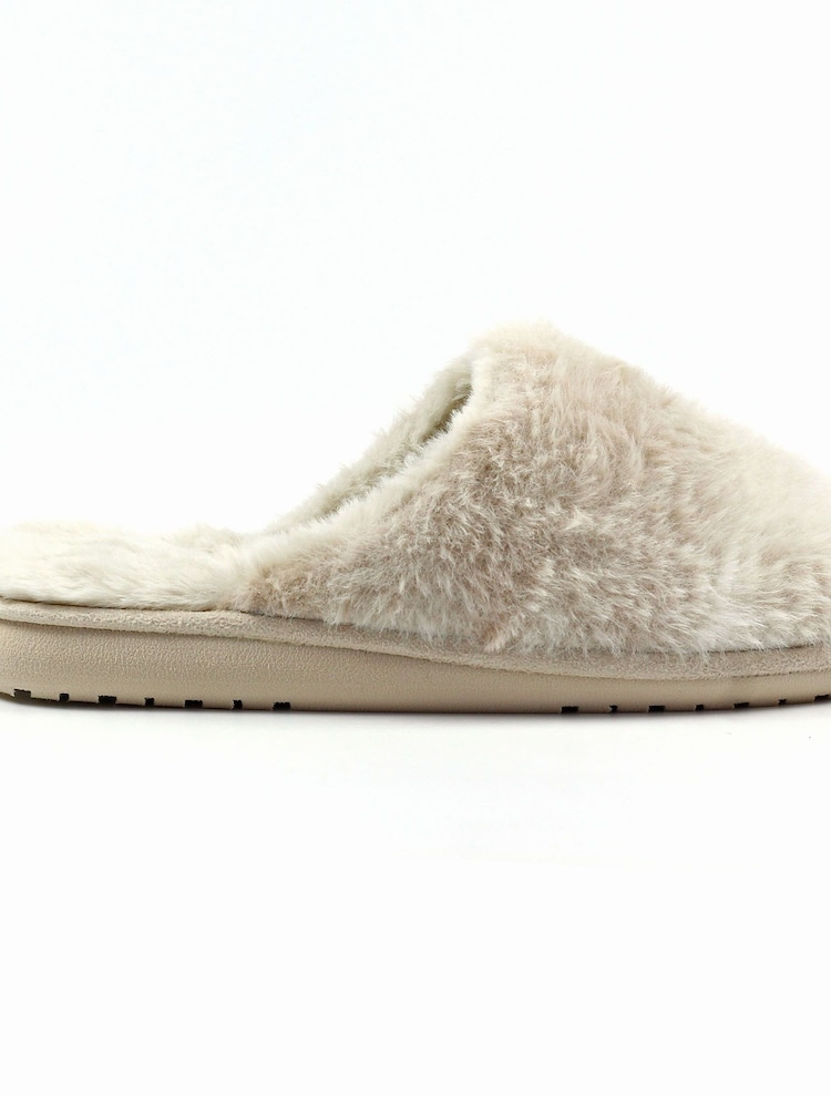 Lunar Lazy Dogz Salla Fluffy Mule Slippers - Image 7 of 7