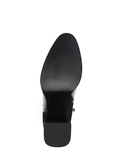 Lunar Amari Patent Black Ankle Boots - Image 8 of 9