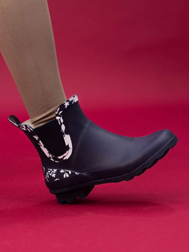 Lunar Lazy Dogz Prairie Blue Ankle Wellies - Image 1 of 8