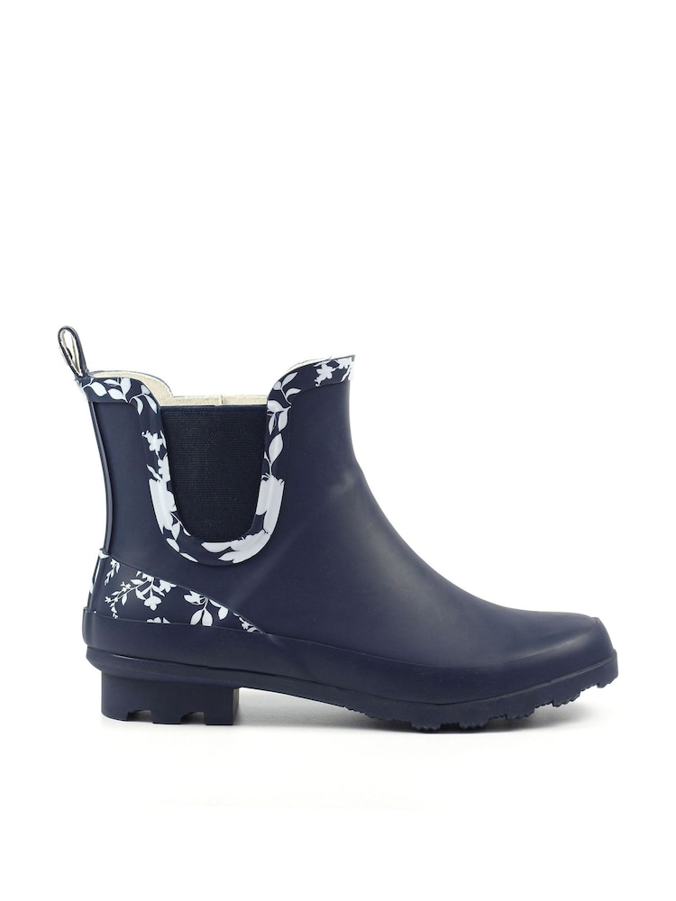Lunar Lazy Dogz Prairie Blue Ankle Wellies - Image 2 of 8