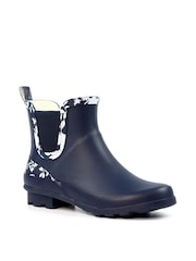 Lunar Lazy Dogz Prairie Blue Ankle Wellies - Image 3 of 8