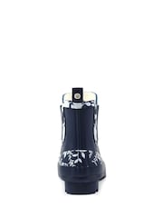 Lunar Lazy Dogz Prairie Blue Ankle Wellies - Image 5 of 8