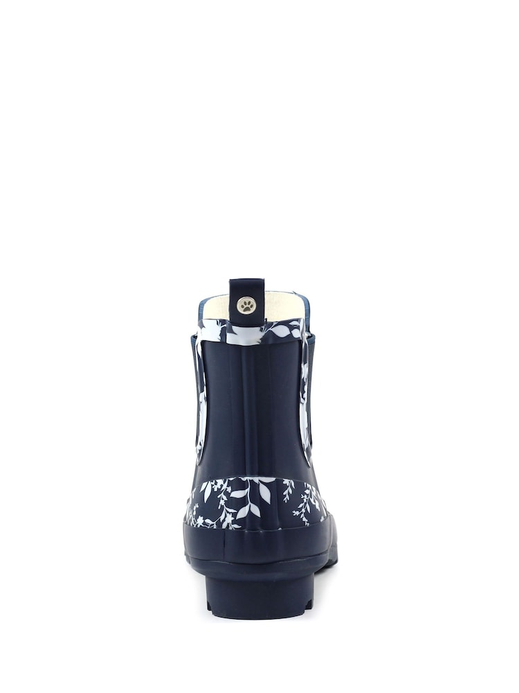 Lunar Lazy Dogz Prairie Blue Ankle Wellies - Image 5 of 8