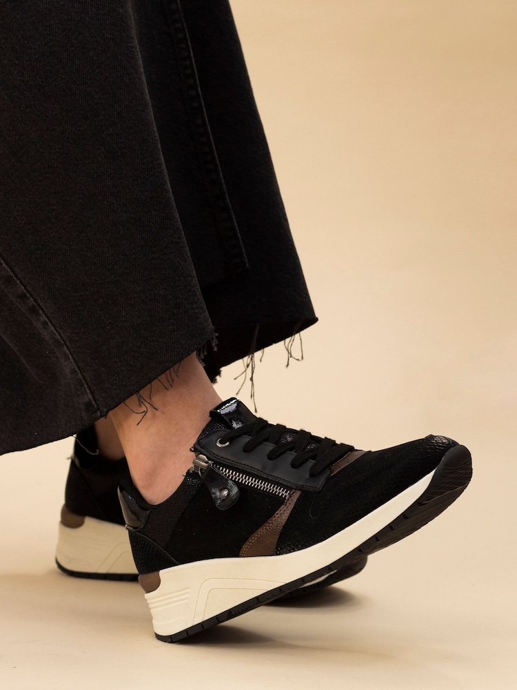 Lunar Hazel Wedge Trainers - Image 1 of 8