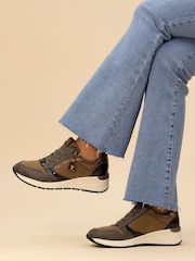 Lunar Hazel Wedge Trainers - Image 1 of 8