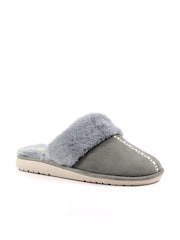 Серый - Lunar Lazy Dogz Aphrodite Mule Slippers - Image 2 of 7