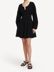 By Malene Birger Black Francesa Mini Dress - Image 3 of 5