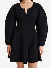 By Malene Birger Black Francesa Mini Dress - Image 4 of 5