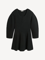 By Malene Birger Black Francesa Mini Dress - Image 5 of 5