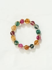 FatFace Multi Semi Precious Stone Adjustable Ring - Image 1 of 3