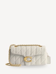 COACH Cream Quilted Tabby 26 Shoulder Bag With Chain - Image 1 of 7