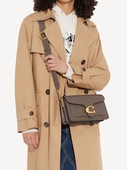 COACH Brown Polished Pebble Leather Tabby 26 Refresh Shoulder Bag - Image 3 of 7