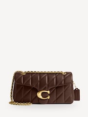 COACH Brown Quilted Tabby 26 Shoulder Bag With Chain - Image 1 of 6