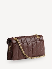COACH Brown Quilted Tabby 26 Shoulder Bag With Chain - Image 5 of 6
