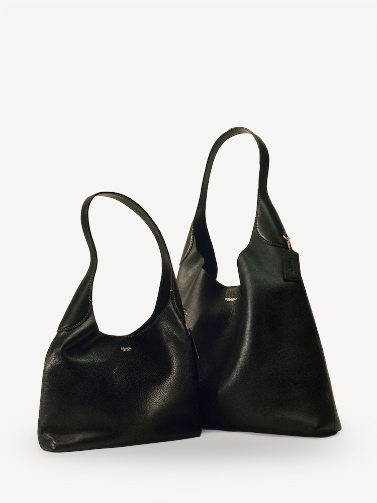 COACH Black Brooklyn 28 Shoulder Bag - Image 6 of 6