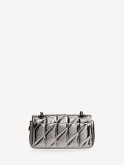 COACH Silver Quilted Tabby 20 Shoulder Bag With Chain - Image 4 of 7